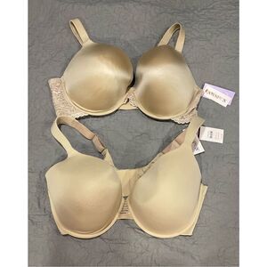 Joyspun Beige Bra Bundle 2 New 44DD 44DDD Push Up